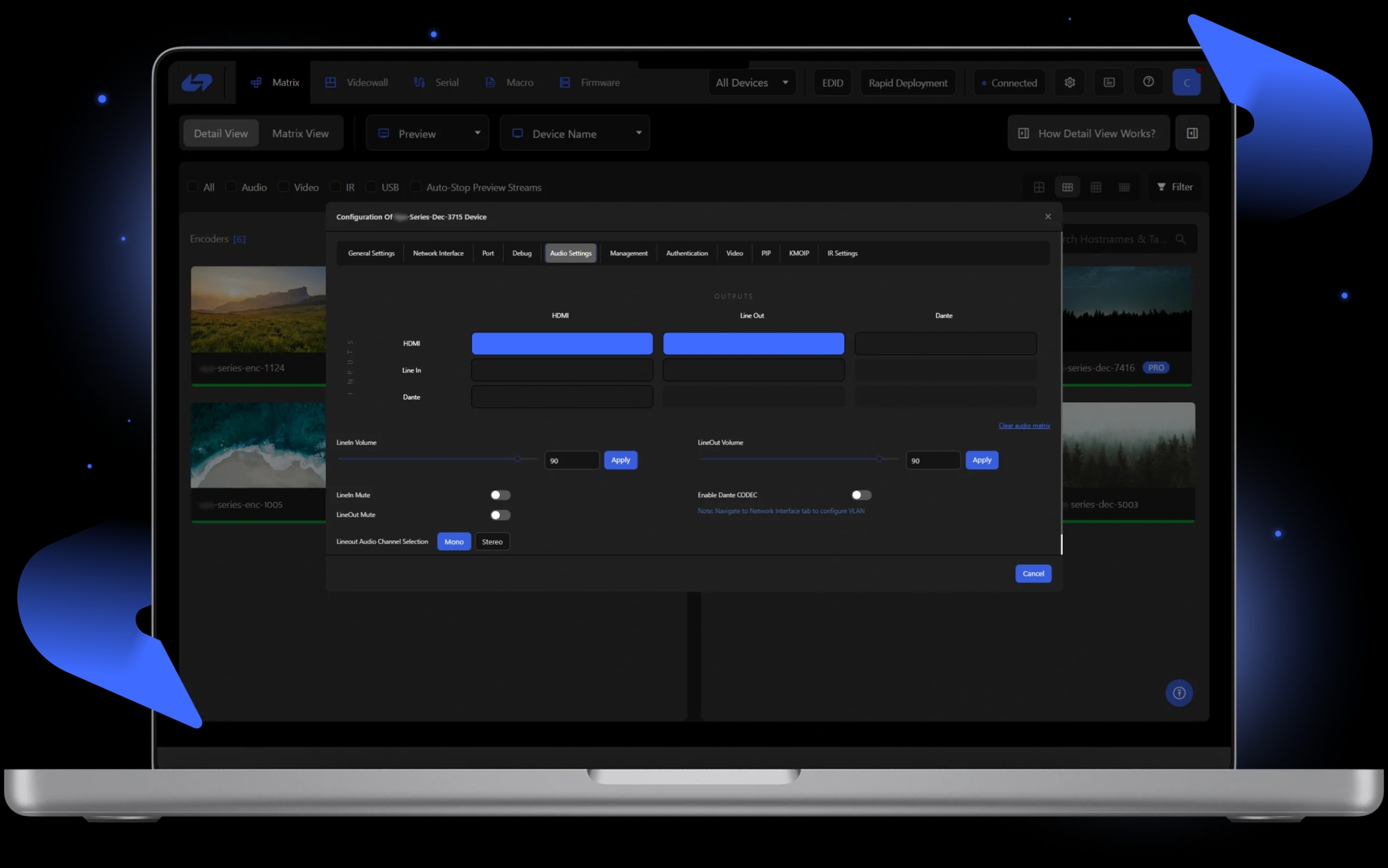 Audio Settings