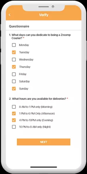 Driver's Availability