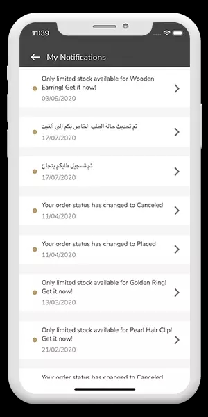 In-App Notifications