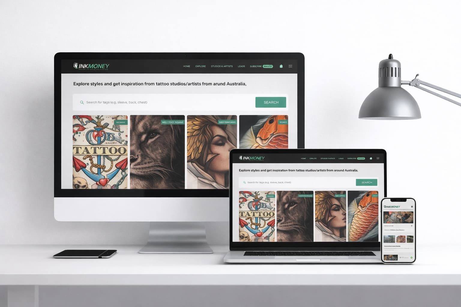 Online Tattoo Marketplace