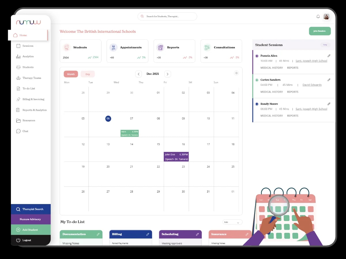 Calendar View