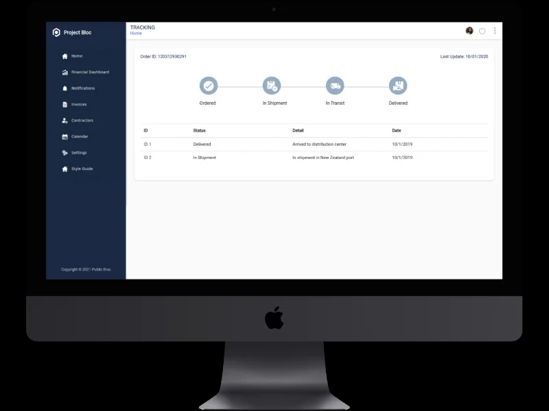 Order Tracking