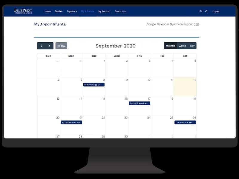 Calendar View