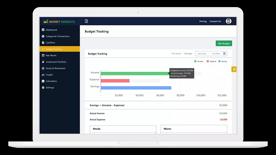 Manage your Budget