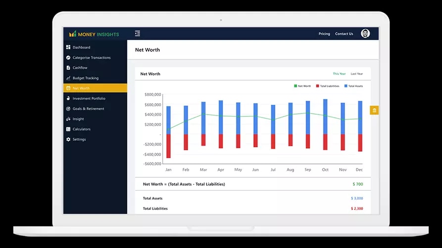 Track your Net Worth