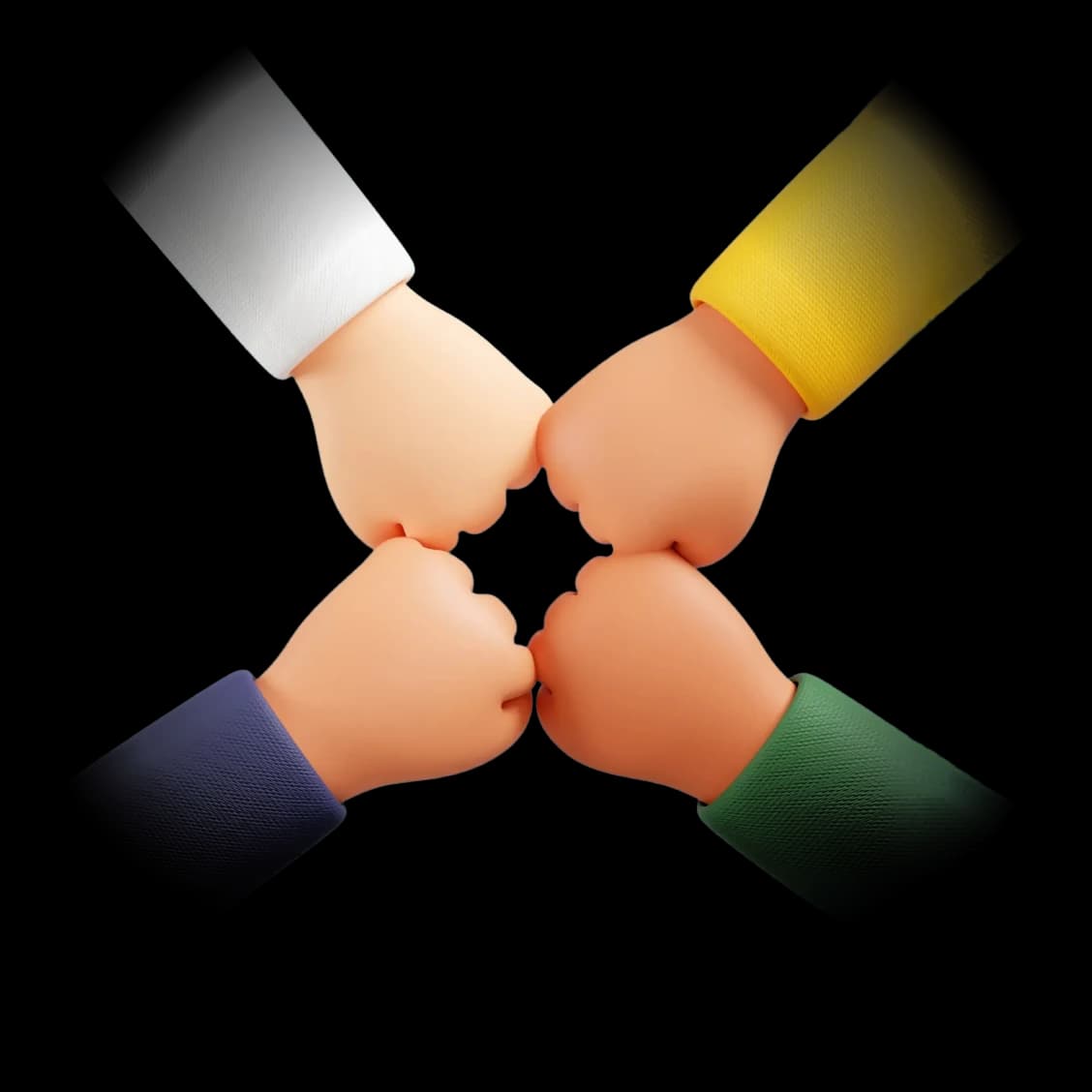 Team empowerment illustration