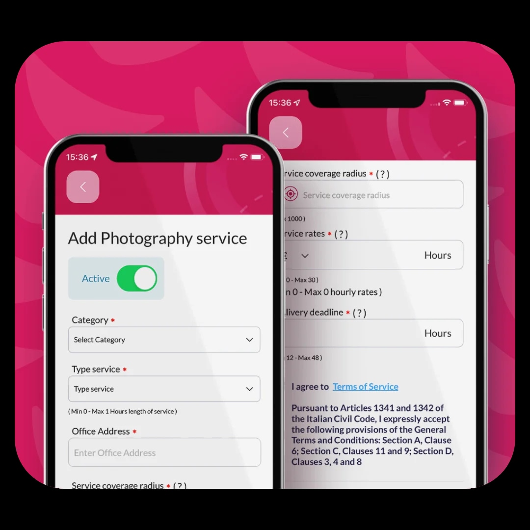 Add photography service