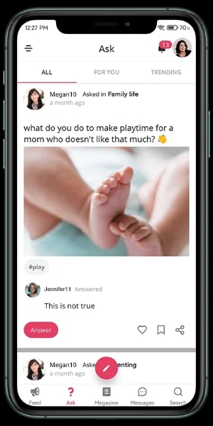 Get Answers From Other Mom's