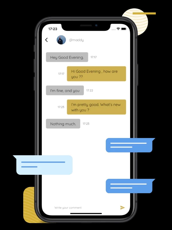 Live chat