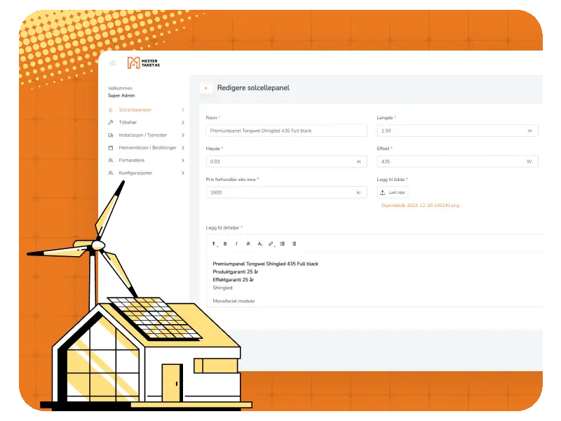Manage Accessory & Panels