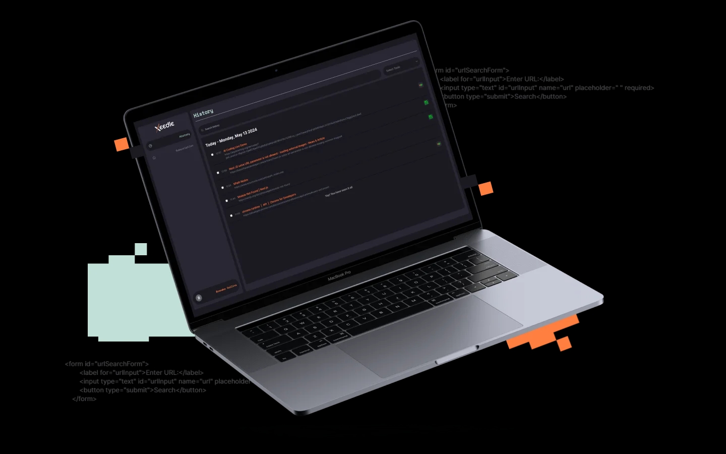 Manage Scrap History