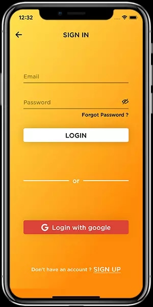 Login Screen