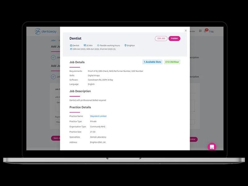 Add - Preview - Save/Publish Jobs