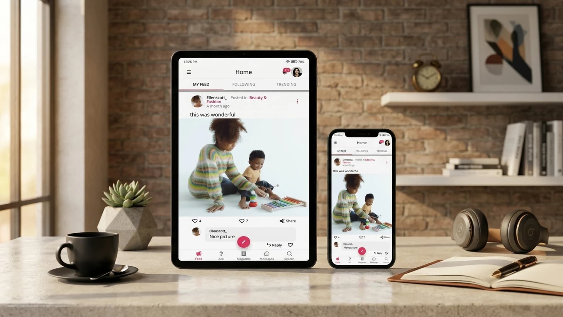 Social Networking Mobile Application for Moms