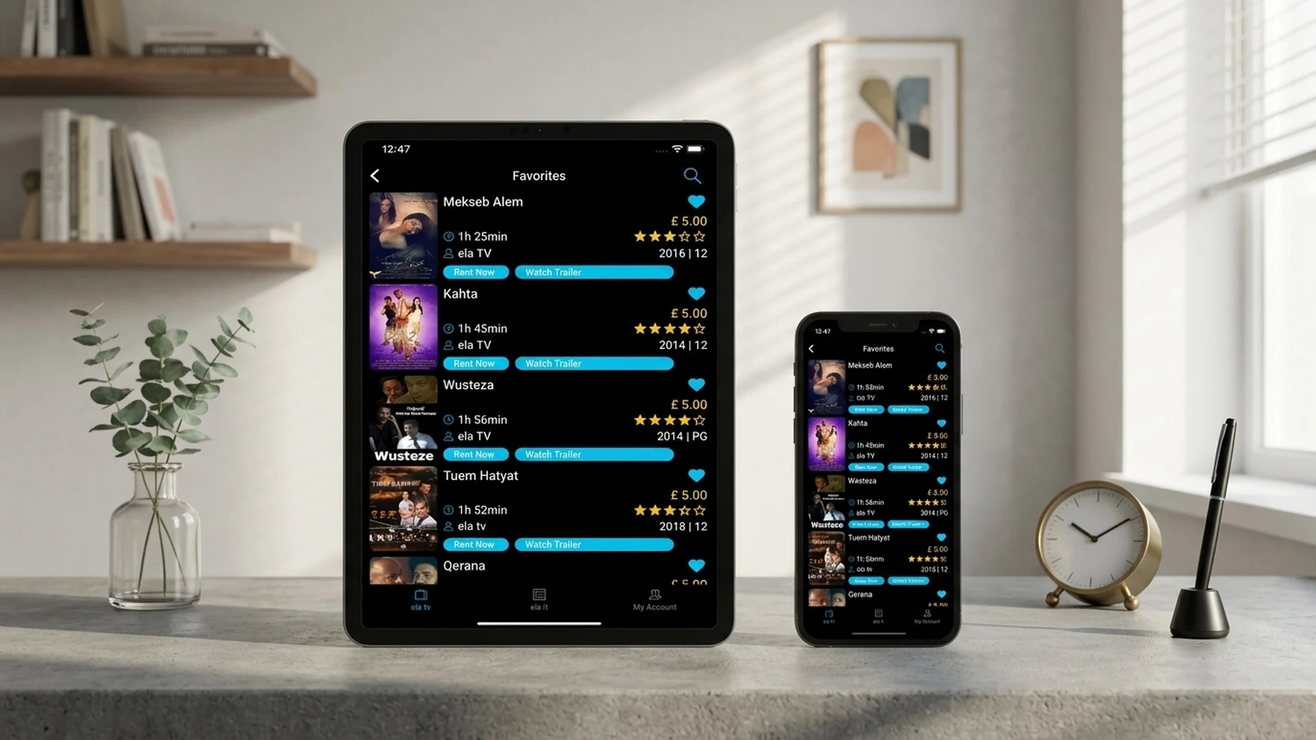 On Demand Video Streaming App