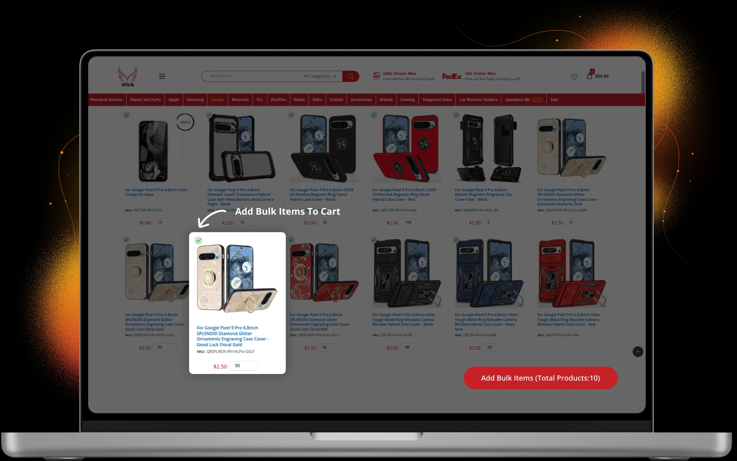 Bulk Purchase Feature