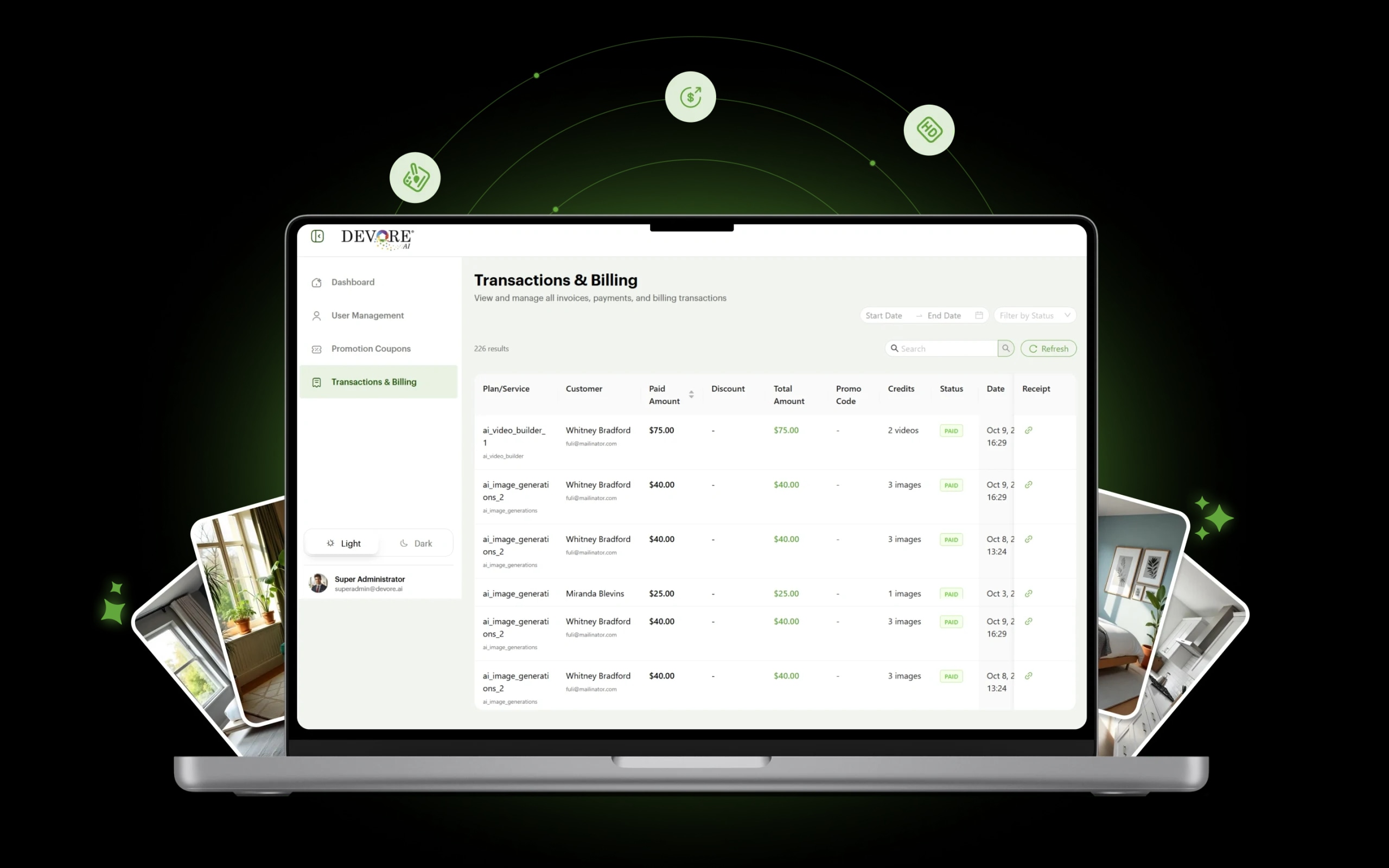 Complete Transaction Monitoring