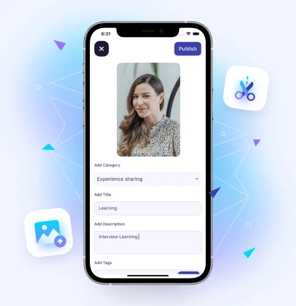 Create/Upload video