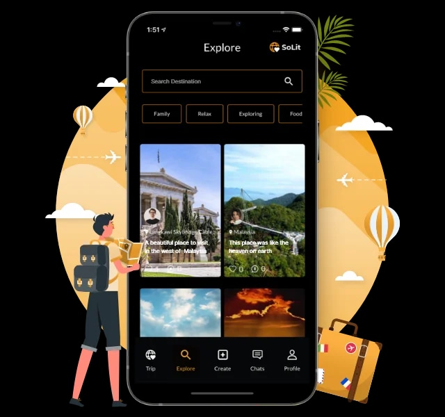 Explore travelers