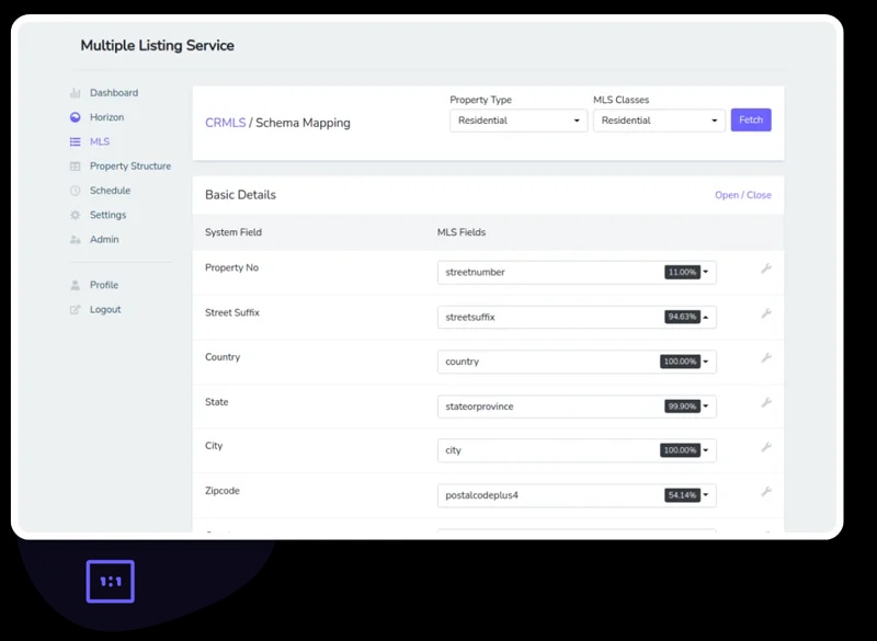 Field Mapping (Schema Mapping Tool)