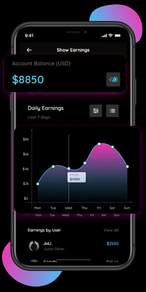 Find & Withdrawing Earnings