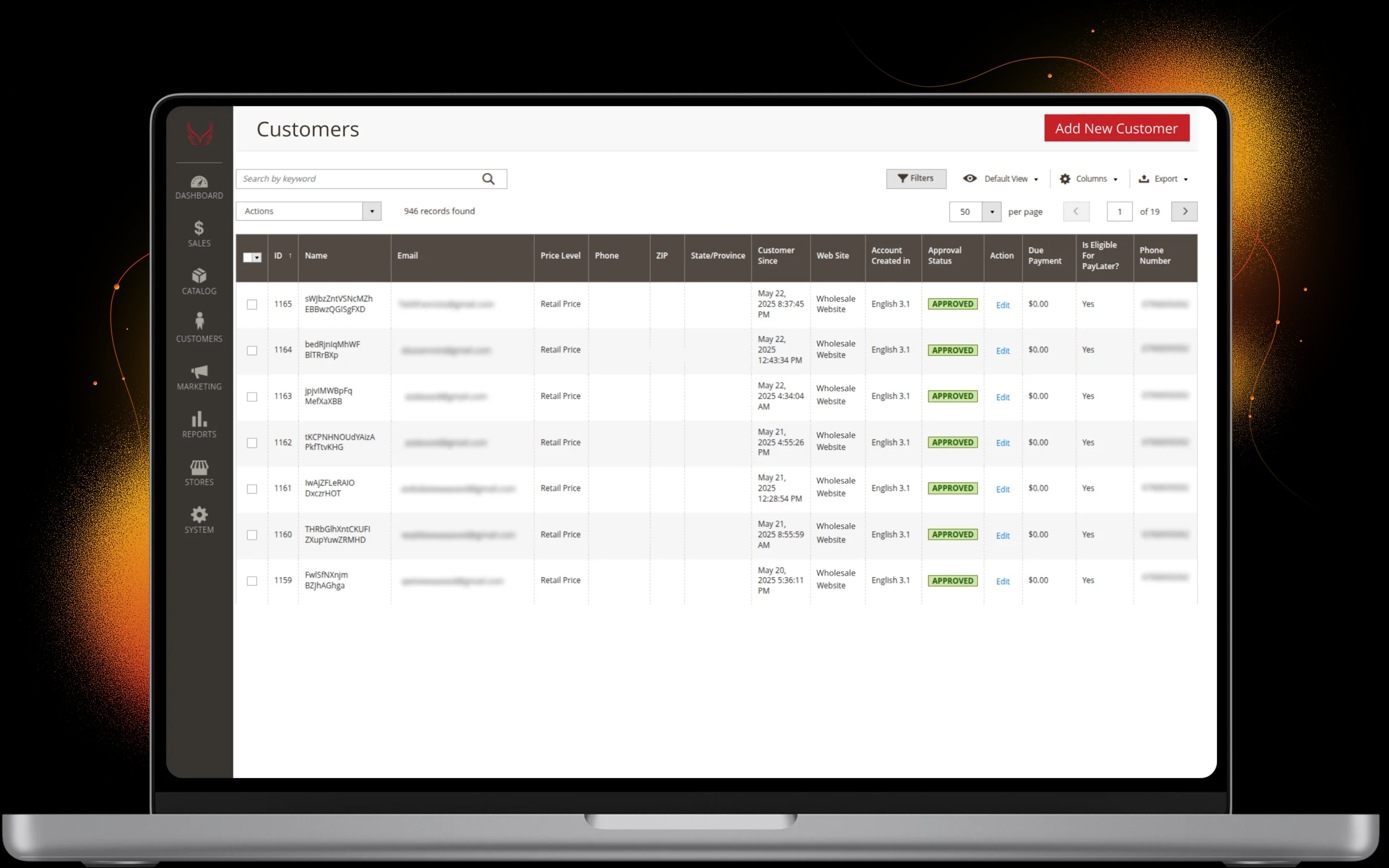 Manage Customers