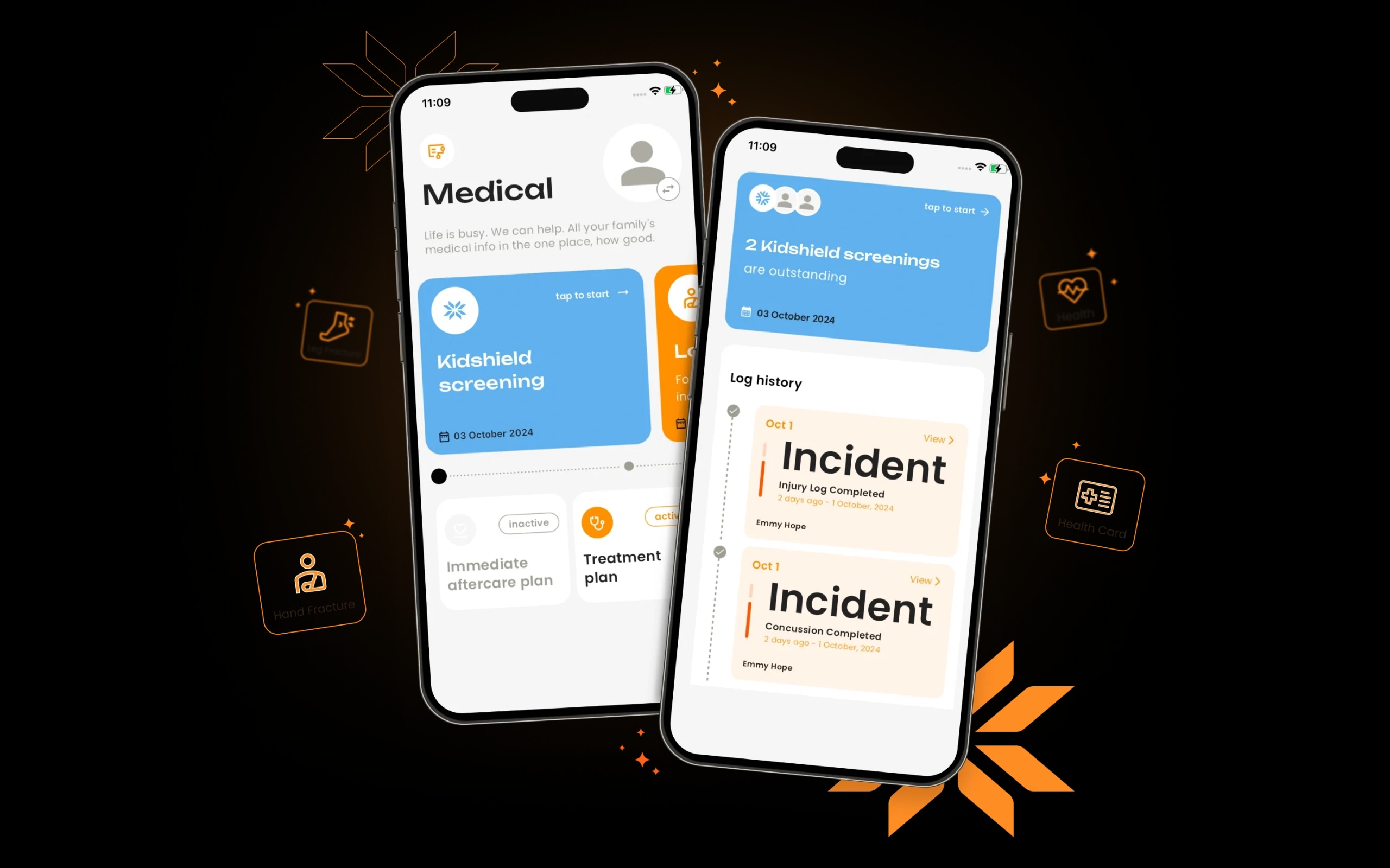 Medical Dashboard with Visual Insights
