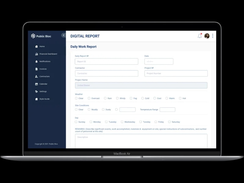 Digital Reporting