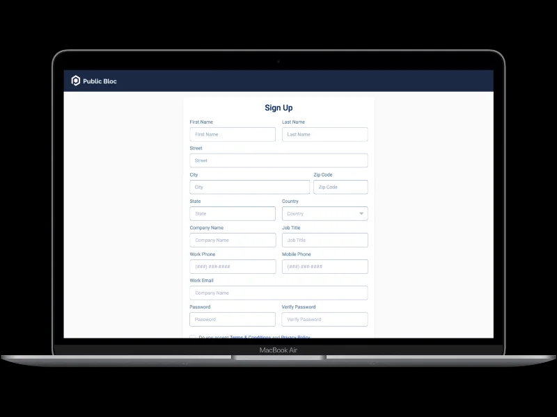 Registration Form