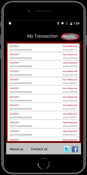 Points redemption