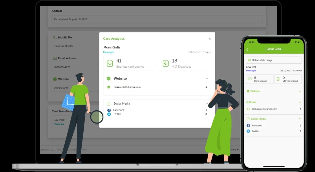 Real-time card analytics