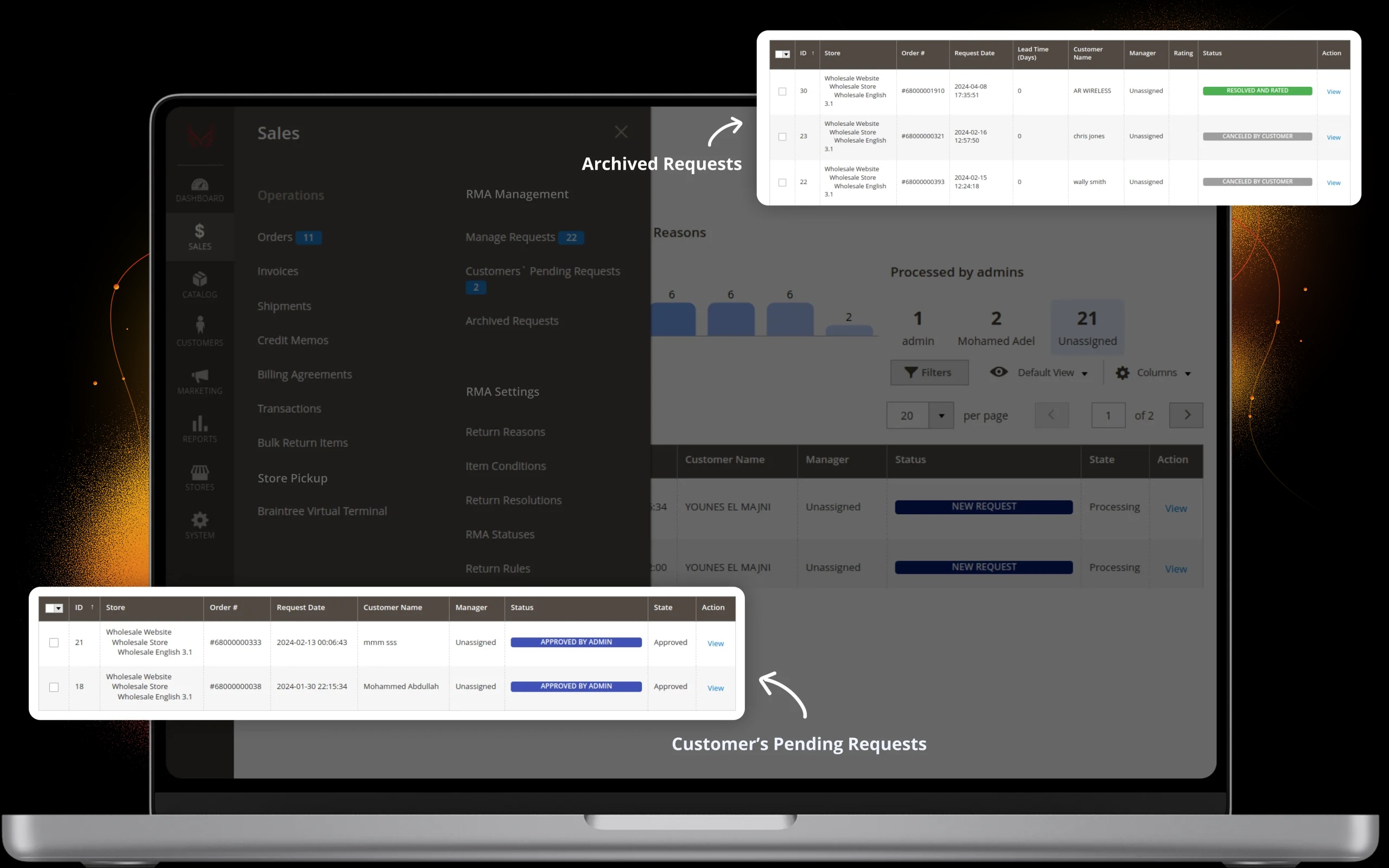 Return Merchandise Authorization (RMA)