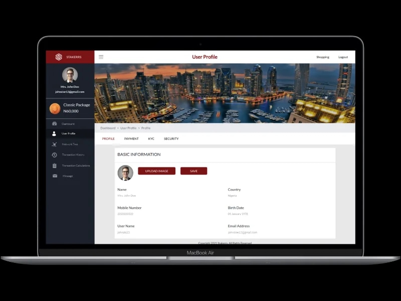 User Profile