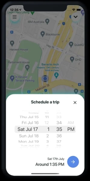 Scheduled Trips