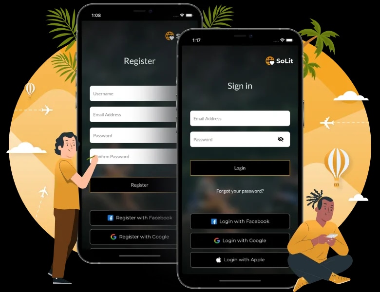 Sign-in/Sign-up