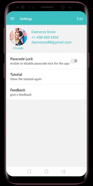 Settings Activity