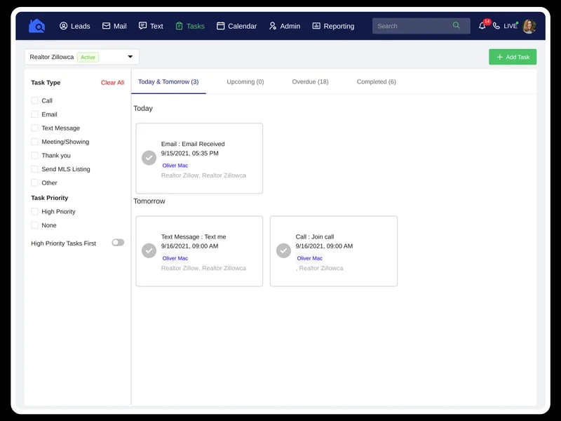 Task management