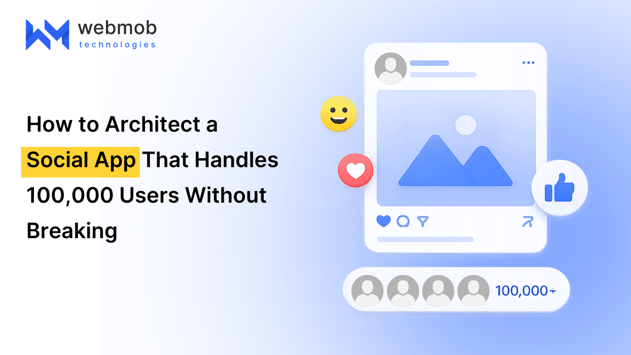 How to Architect a Social App That Handles 100,000 Users Without Breaking