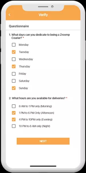 Driver's Availability