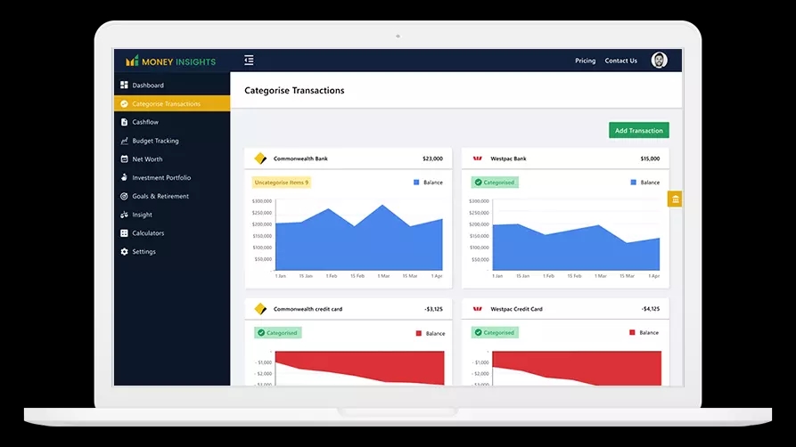 Manage all your Bank accounts