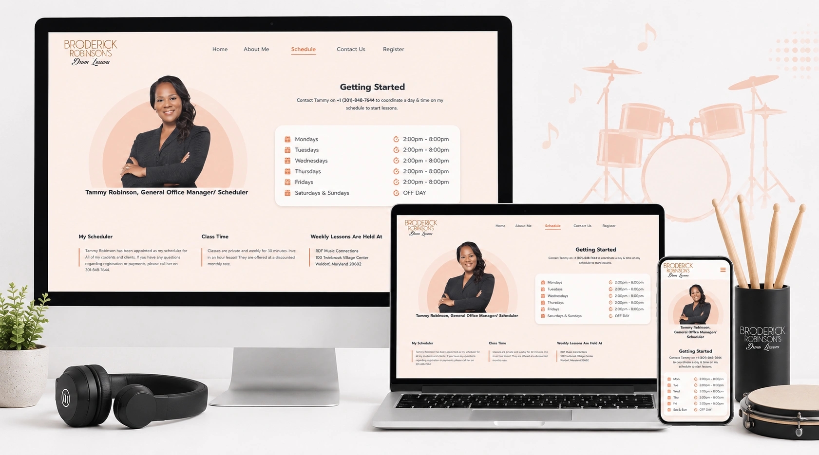 Online Drum Classes Platform