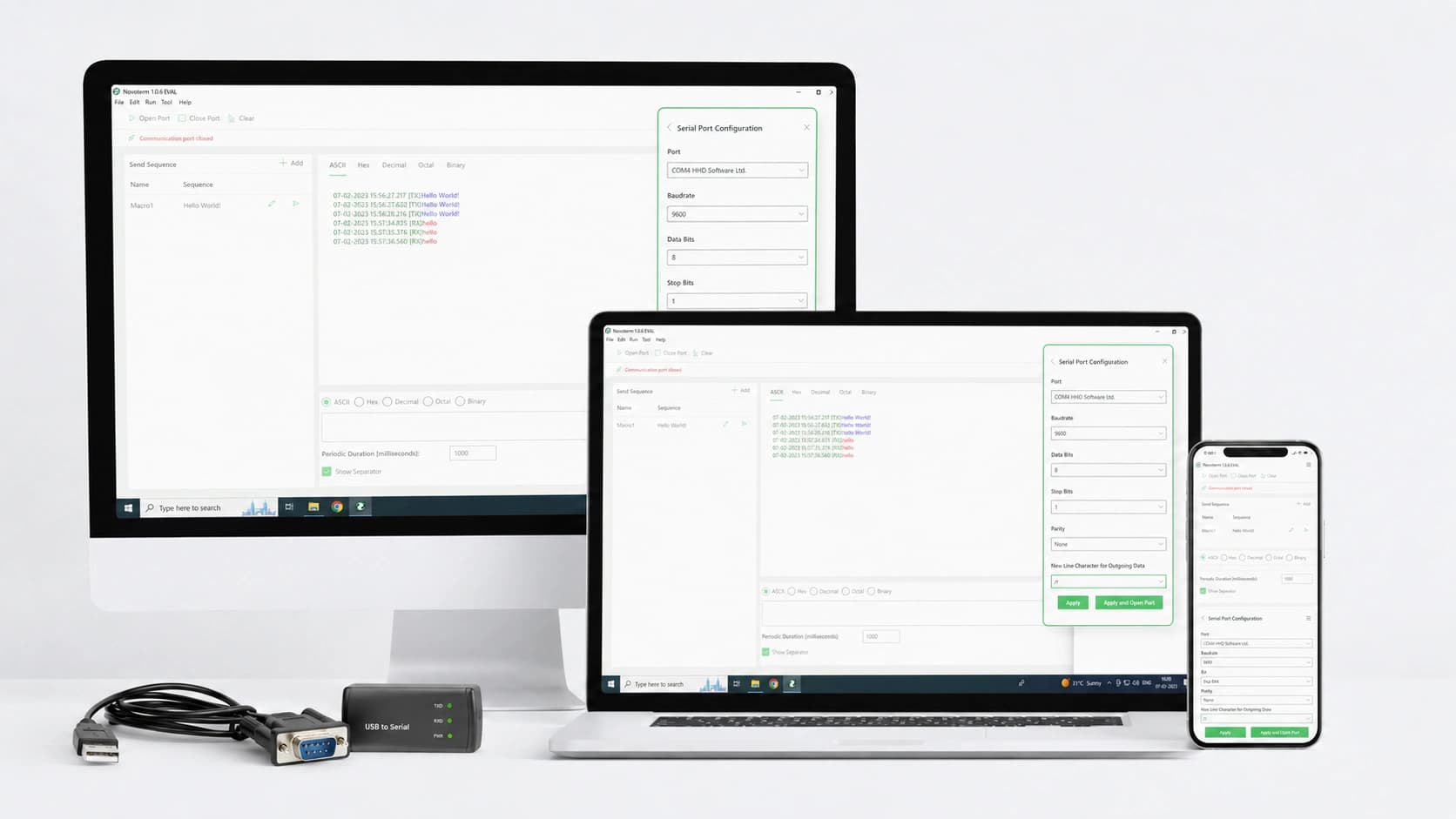 Serial Port Terminal Software