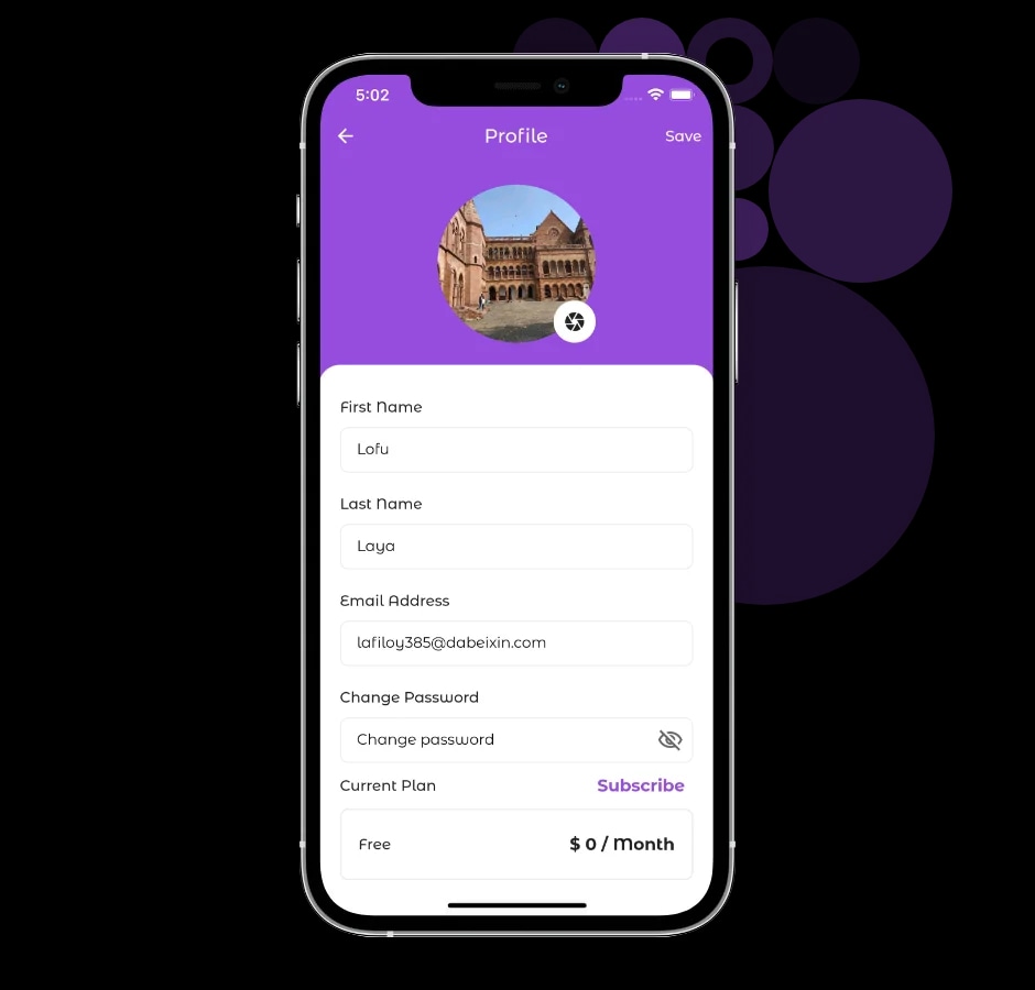 Create Profile