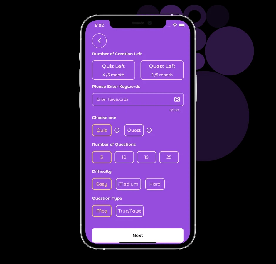 Generate Quiz