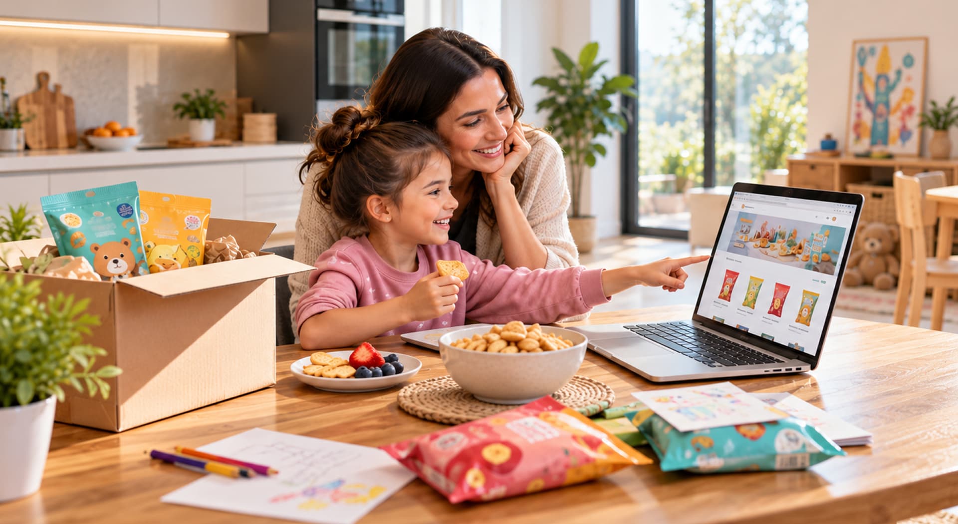 Custom Shopify Store for Kids_ Snacks
