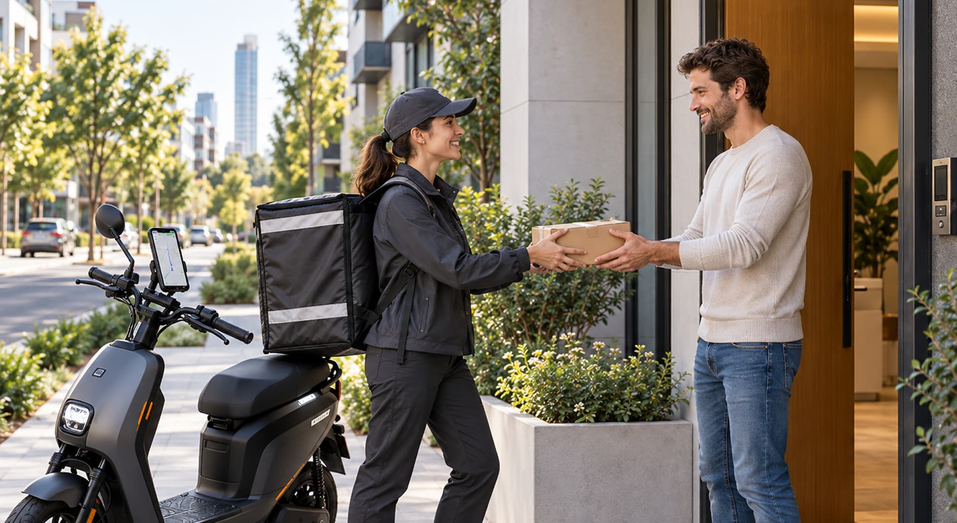 On-Demand Courier Delivery App