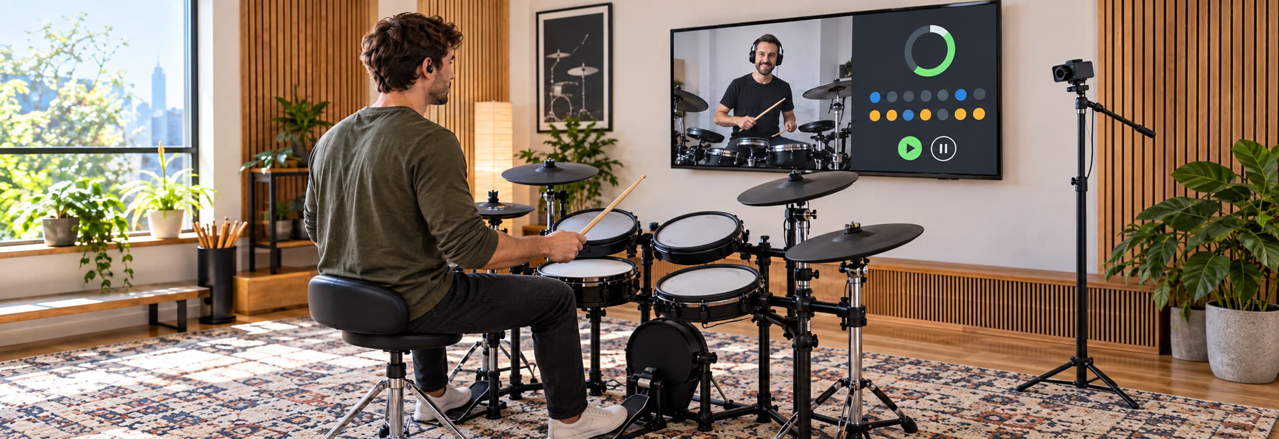 Online Drum Classes Platform