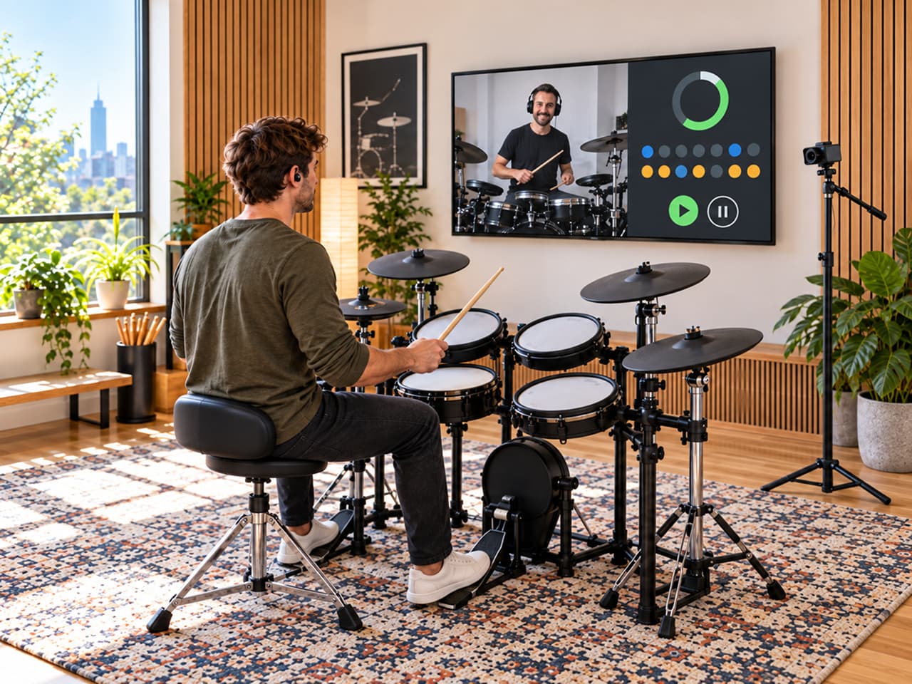 Online Drum Classes Platform