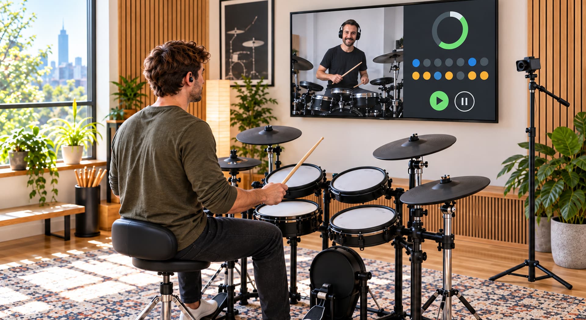 Online Drum Classes Platform