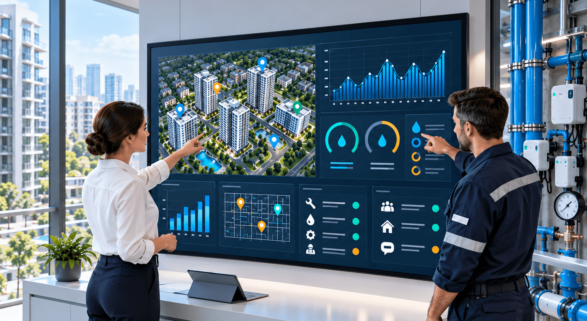 Smart Water and IoT Property Management Platform